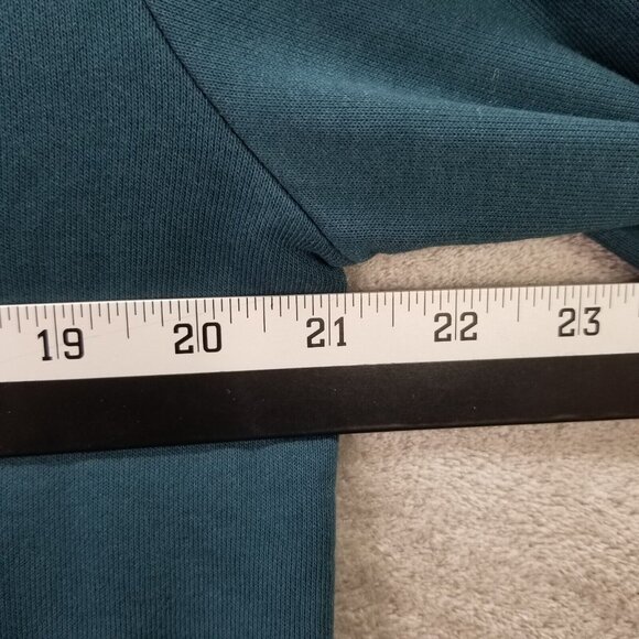 Latino Heritage Teal Hoodie Latin America Graphic Long Sleeve Drawstring Size S - Picture 5 of 6